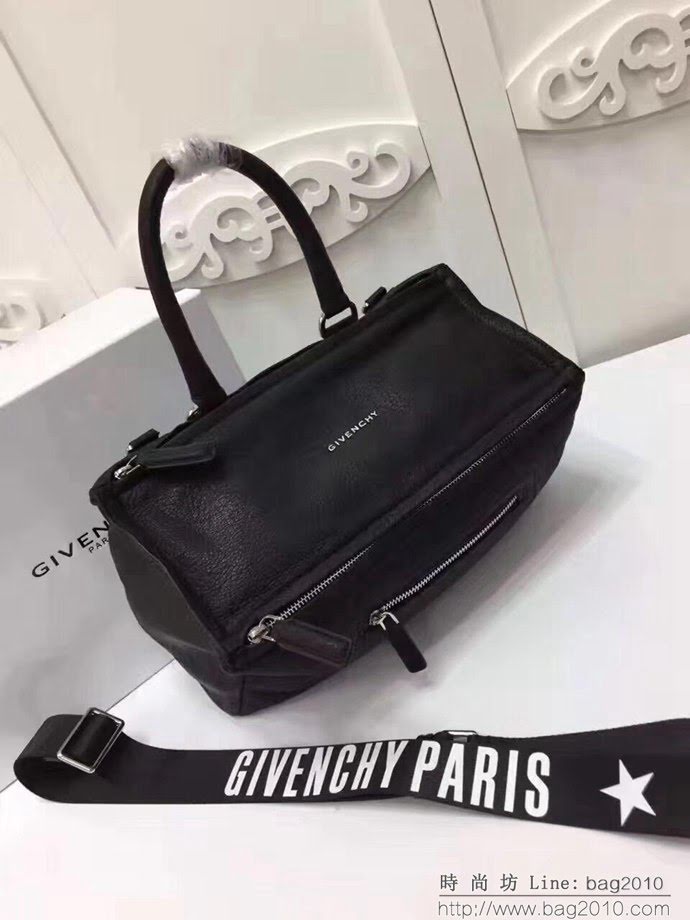 GlVENCHY紀梵希 專櫃同步 新款 Pandora潘多拉盒子 進口山羊皮 斜背包 潮人必備  tsg1117